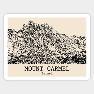 Mount Carmel - Israel Magnet